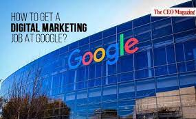 digital marketing google jobs